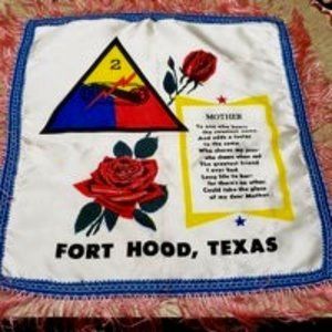 Fort Hood pillow cover